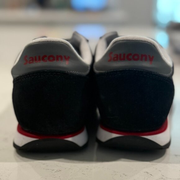 Saucony - Jazz Low - Black & Gray - Men's 7 - Picture 2 of 4